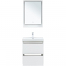 Тумба под раковину Aquanet Милан 60 336367 подвесная Белый глянец, купить, цена, заказать, магазин, доставка, скидка, промокод, купить, цена, заказать, магазин, доставка, скидка, промокод