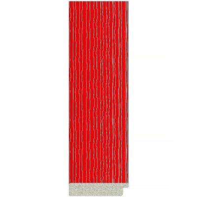 Зеркало Evoform Octagon 61x61 BY 7408 в багетной раме - Красная волна 89