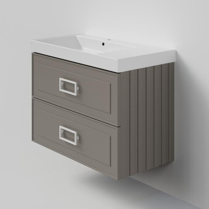 Тумба под раковину La Fenice Cubo Twin 90 FNC-01-CUB-C-90-2 подвесная Бежевая матовая, купить, цена, заказать, магазин, доставка, скидка, промокод, купить, цена, заказать, магазин, доставка, скидка, промокод