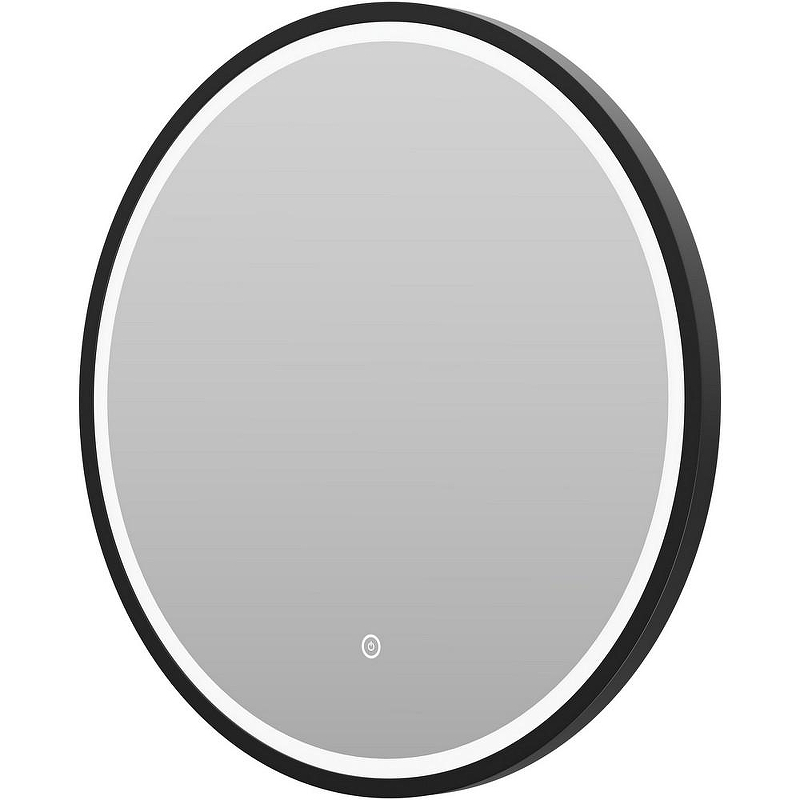 Зеркало Misty Альферац 60 АЛЬ-02-60-14 с подсветкой Черное матовое с сенсорным выключателем, купить, цена, заказать, магазин, доставка, скидка, промокод, купить, цена, заказать, магазин, доставка, скидка, промокод