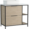 Тумба под раковину Cersanit Bosquet 80 63012 Дуб, купить, цена, заказать, магазин, доставка, скидка, промокод, купить, цена, заказать, магазин, доставка, скидка, промокод