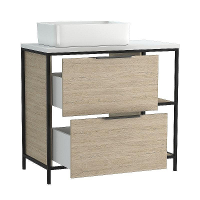 Тумба под раковину Cersanit Bosquet 80 63012 Дуб