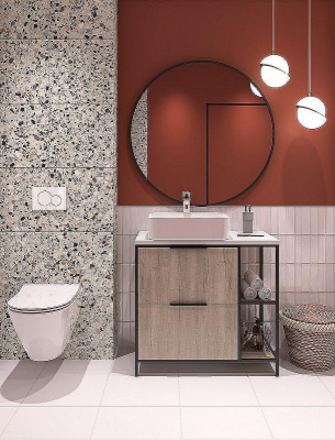 Тумба под раковину Cersanit Bosquet 80 63012 Дуб