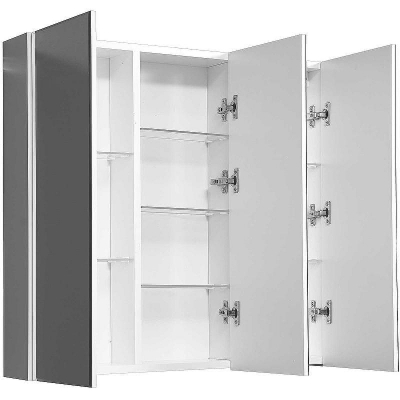 Зеркальный шкаф Stella Polar Концепт Парма 80 SP-00000126 Белый