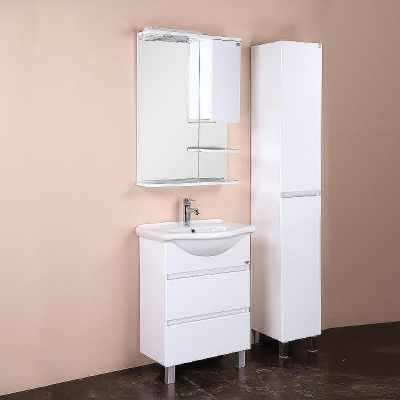 Шкаф пенал Onika Элита 30.10 403039 Белый