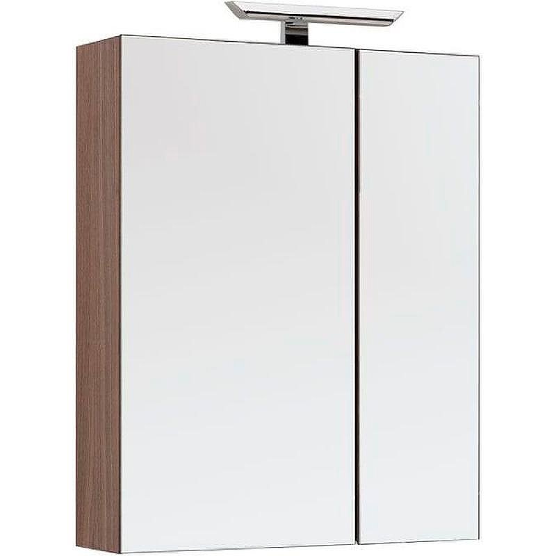 Зеркальный шкаф Aquanet Нью-Йорк 70 L 203952 Орех, купить, цена, заказать, магазин, доставка, скидка, промокод, купить, цена, заказать, магазин, доставка, скидка, промокод