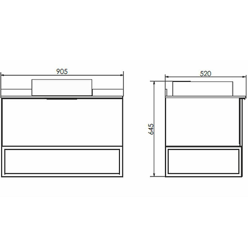 Тумба с раковиной Comforty Порто 90 00-00009322 подвесная Дуб дымчатый, купить, цена, заказать, магазин, доставка, скидка, промокод, купить, цена, заказать, магазин, доставка, скидка, промокод