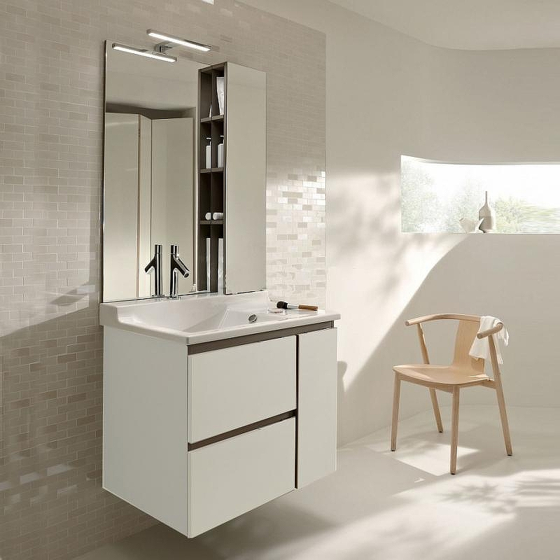 Тумба под раковину Jacob Delafon Soprano 76 EB1333-N18 подвесная Белая, купить, цена, заказать, магазин, доставка, скидка, промокод, купить, цена, заказать, магазин, доставка, скидка, промокод