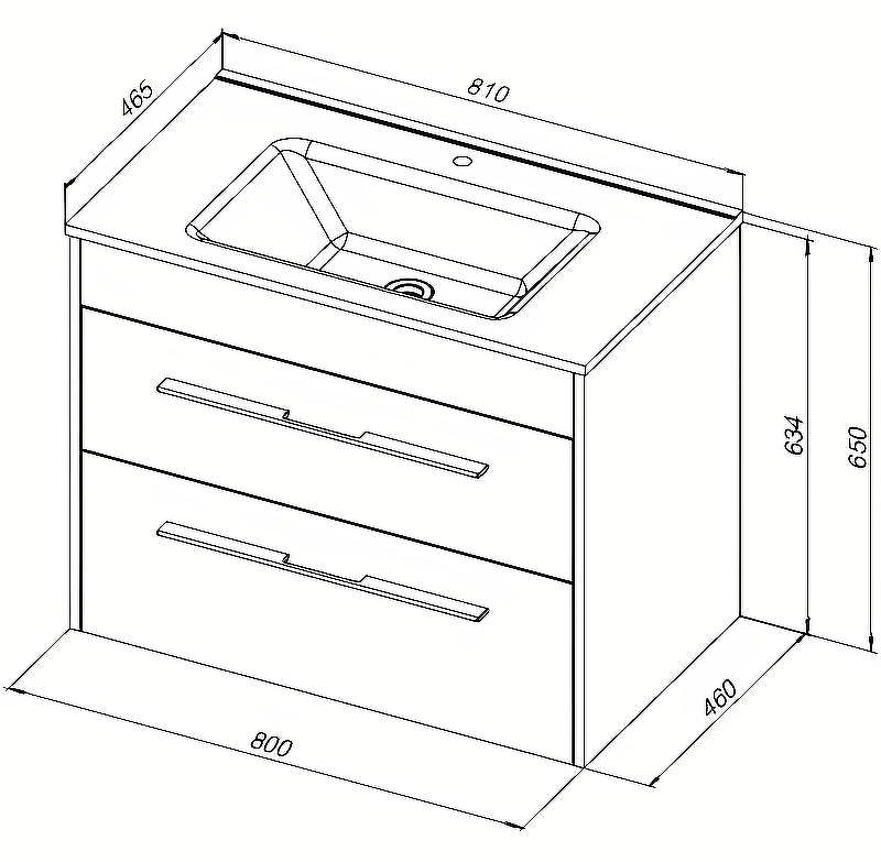 Тумба под раковину Aquanet Августа 80 277508 подвесная Белый глянец, купить, цена, заказать, магазин, доставка, скидка, промокод, купить, цена, заказать, магазин, доставка, скидка, промокод