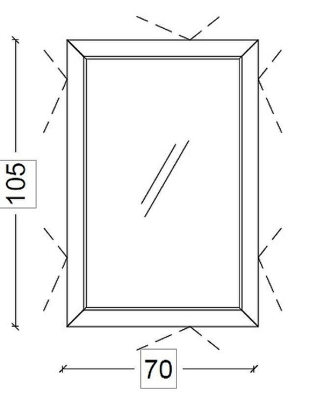Зеркало Boheme Armadi Art Lucido 70 567-GR с подсветкой Графит глянцевое, купить, цена, заказать, магазин, доставка, скидка, промокод, купить, цена, заказать, магазин, доставка, скидка, промокод