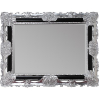 Зеркало Migliore CDB 93 ML.COM-70.508.NR.AG Черное Серебро, купить, цена, заказать, магазин, доставка, скидка, промокод, купить, цена, заказать, магазин, доставка, скидка, промокод