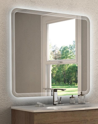 Зеркало Cezares 100 с LED подсветкой