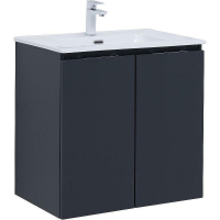 Тумба под раковину Aquanet Алвита New 70 303904 подвесная Антрацит, купить, цена, заказать, магазин, доставка, скидка, промокод, купить, цена, заказать, магазин, доставка, скидка, промокод