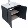 Тумба под раковину Aquanet Алвита New 70 303904 подвесная Антрацит, купить, цена, заказать, магазин, доставка, скидка, промокод, купить, цена, заказать, магазин, доставка, скидка, промокод