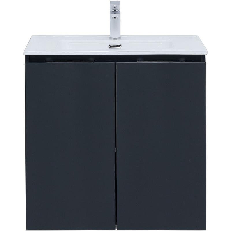 Тумба под раковину Aquanet Алвита New 70 303904 подвесная Антрацит, купить, цена, заказать, магазин, доставка, скидка, промокод, купить, цена, заказать, магазин, доставка, скидка, промокод