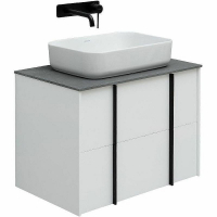 Тумба под раковину Allen Brau Reality 70 1.32004.WM подвесная Белая матовая, купить, цена, заказать, магазин, доставка, скидка, промокод, купить, цена, заказать, магазин, доставка, скидка, промокод