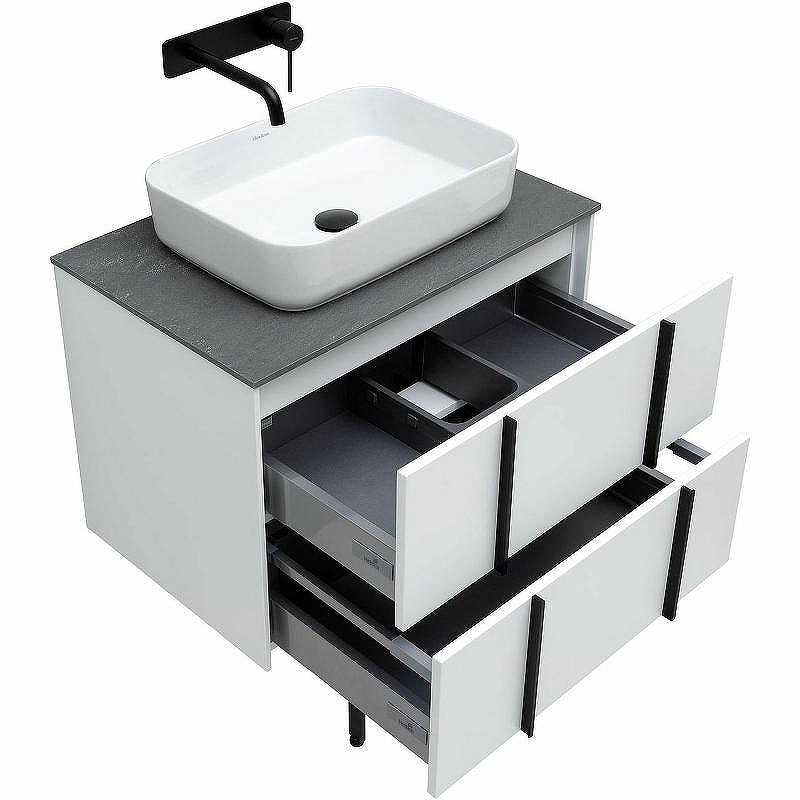 Тумба под раковину Allen Brau Reality 70 1.32004.WM подвесная Белая матовая, купить, цена, заказать, магазин, доставка, скидка, промокод, купить, цена, заказать, магазин, доставка, скидка, промокод