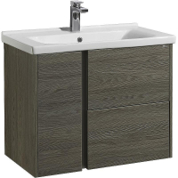 Тумба под раковину Aquaton Стоун 80 1A228201SXC80 подвесная Грецкий орех, купить, цена, заказать, магазин, доставка, скидка, промокод, купить, цена, заказать, магазин, доставка, скидка, промокод