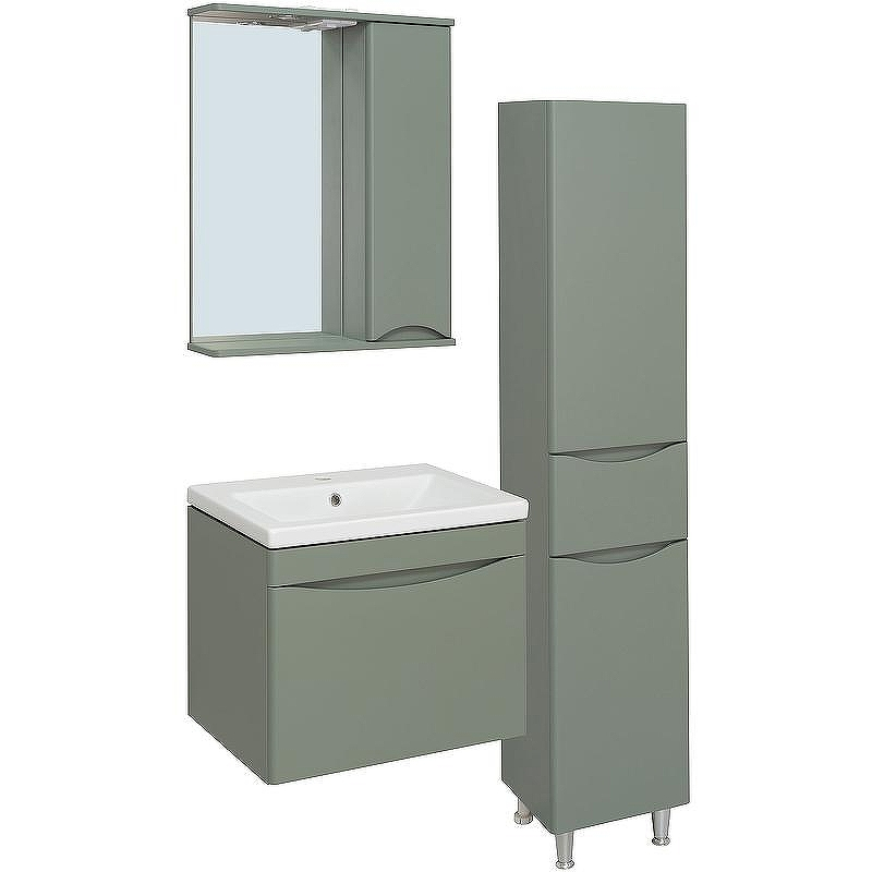 Тумба под раковину Runo Афина 60 00-00001205 подвесная Цемент, купить, цена, заказать, магазин, доставка, скидка, промокод, купить, цена, заказать, магазин, доставка, скидка, промокод