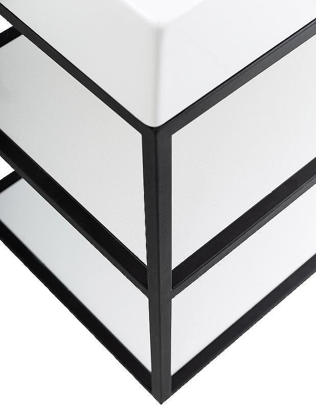 Консоль под раковину Cezares Cadro 120 CADRO-120/46/58-2C-SO-MET-ST Черная матовая, купить, цена, заказать, магазин, доставка, скидка, промокод, купить, цена, заказать, магазин, доставка, скидка, промокод