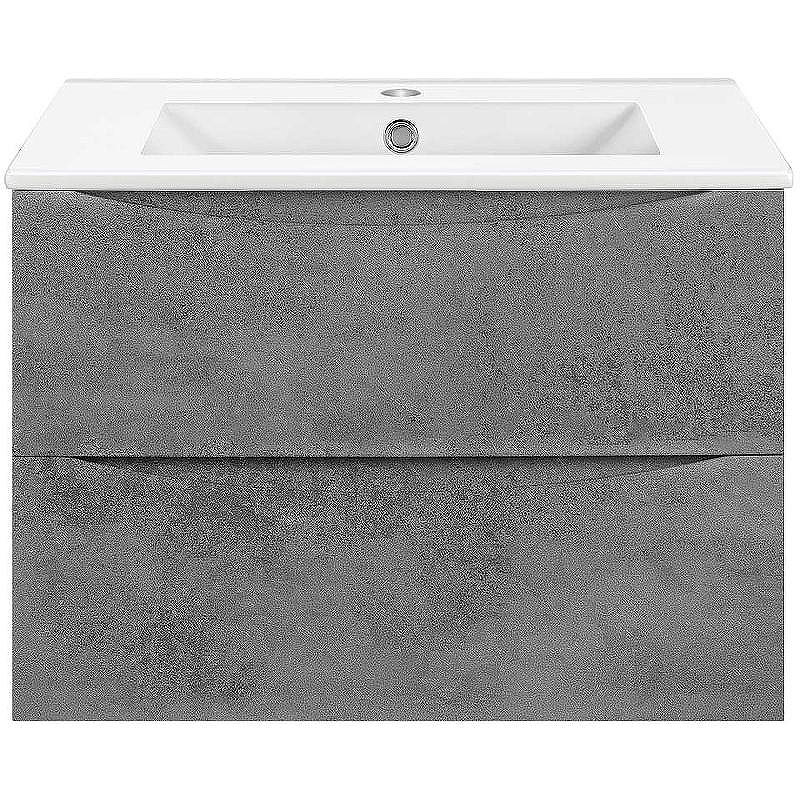 Тумба под раковину Vincea Mia Slim 60 VMC-2MC600S1BT подвесная Beton, купить, цена, заказать, магазин, доставка, скидка, промокод, купить, цена, заказать, магазин, доставка, скидка, промокод