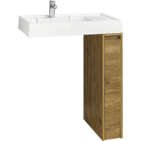 Тумба под раковину Aquaton Лондри 80 1A267101LHDR0 Дуб Рустикальный без фасада, купить, цена, заказать, магазин, доставка, скидка, промокод, купить, цена, заказать, магазин, доставка, скидка, промокод