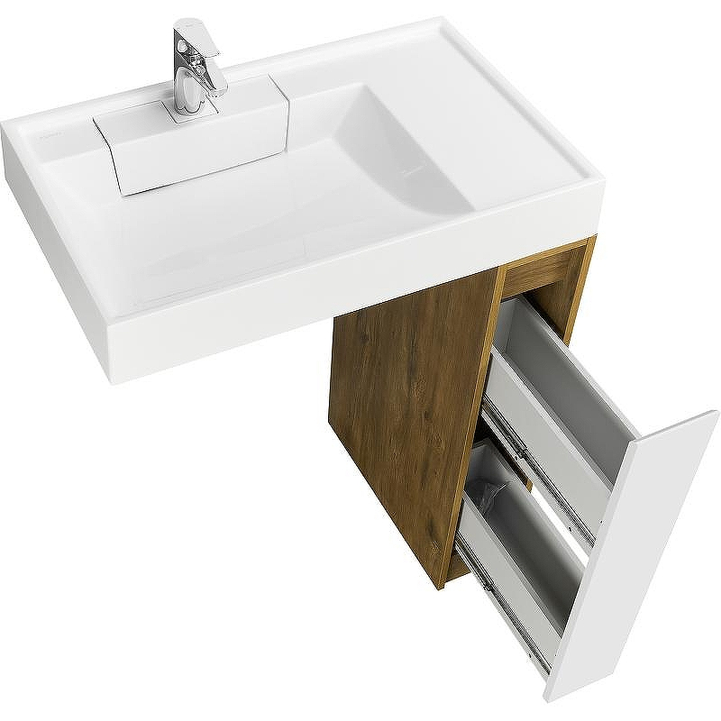 Тумба под раковину Aquaton Лондри 80 1A267101LHDR0 Дуб Рустикальный без фасада, купить, цена, заказать, магазин, доставка, скидка, промокод, купить, цена, заказать, магазин, доставка, скидка, промокод