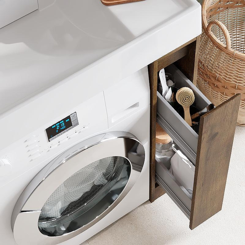 Тумба под раковину Aquaton Лондри 80 1A267101LHDR0 Дуб Рустикальный без фасада, купить, цена, заказать, магазин, доставка, скидка, промокод, купить, цена, заказать, магазин, доставка, скидка, промокод