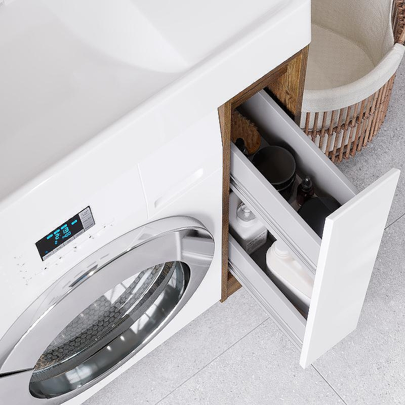 Тумба под раковину Aquaton Лондри 80 1A267101LHDR0 Дуб Рустикальный без фасада, купить, цена, заказать, магазин, доставка, скидка, промокод, купить, цена, заказать, магазин, доставка, скидка, промокод