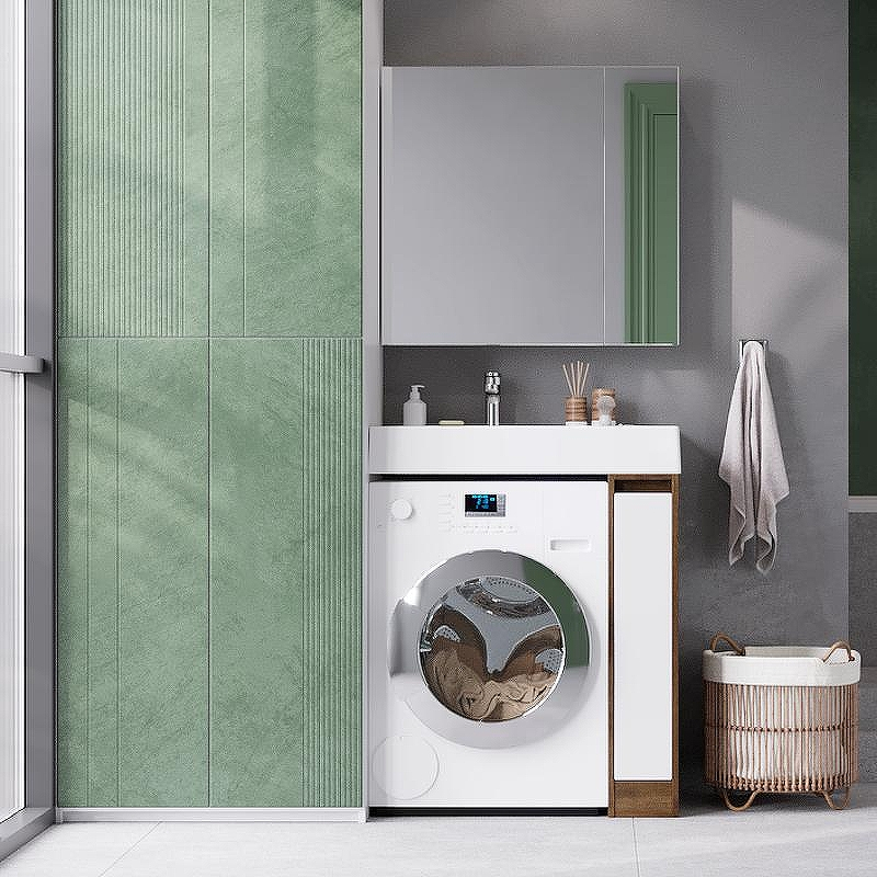 Тумба под раковину Aquaton Лондри 80 1A267101LHDR0 Дуб Рустикальный без фасада, купить, цена, заказать, магазин, доставка, скидка, промокод, купить, цена, заказать, магазин, доставка, скидка, промокод