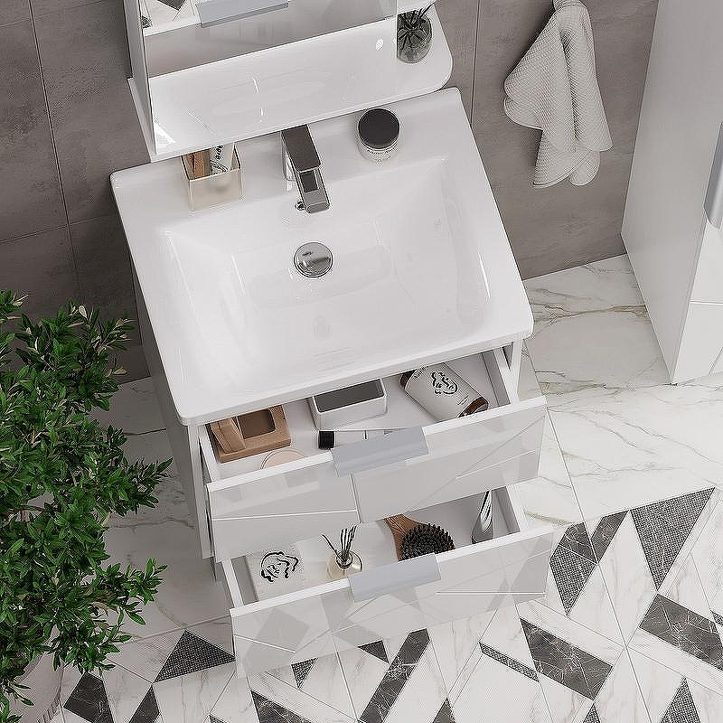 Тумба под раковину Volna Twing 60.2Y tnTWG60.2Y-01 Белая, купить, цена, заказать, магазин, доставка, скидка, промокод, купить, цена, заказать, магазин, доставка, скидка, промокод