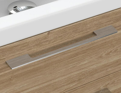 Тумба под раковину Cersanit Lara 80 64138 подвесная Орех