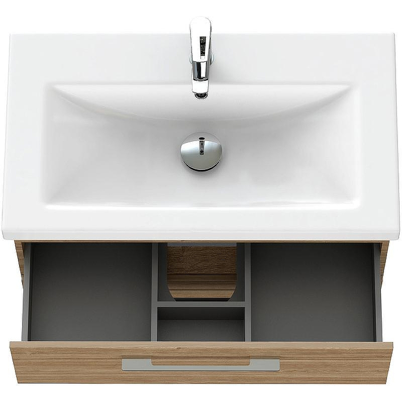 Тумба под раковину Cersanit Lara 80 64138 подвесная Орех, купить, цена, заказать, магазин, доставка, скидка, промокод, купить, цена, заказать, магазин, доставка, скидка, промокод