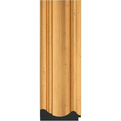 Зеркало Evoform Exclusive 169х79 BY 3600 с фацетом в багетной раме - Травленое золото 99