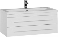 Тумба под раковину Aquanet Верона 100 175382 подвесная Белая, купить, цена, заказать, магазин, доставка, скидка, промокод, купить, цена, заказать, магазин, доставка, скидка, промокод