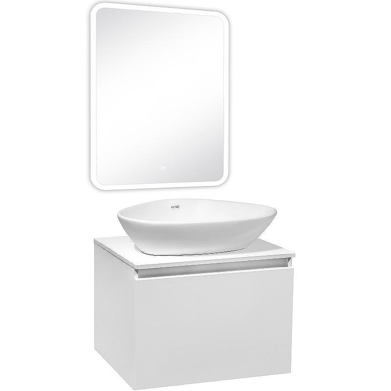 Тумба под раковину Runo Бари 60 00-00001473 подвесная Белая, купить, цена, заказать, магазин, доставка, скидка, промокод, купить, цена, заказать, магазин, доставка, скидка, промокод