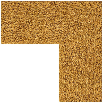 Зеркало Evoform Exclusive-G 121х96 BY 4366 с гравировкой в багетной раме - Чеканка золотая 90