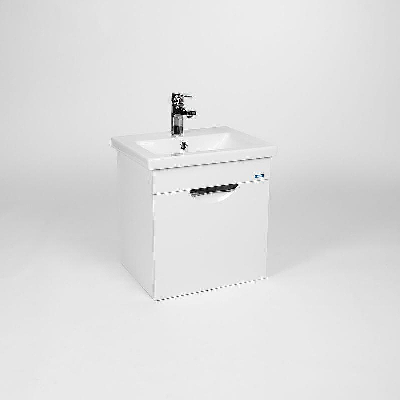 Тумба под раковину VIANT Барселона 50 VBAR50CO-T1YP подвесная Белая, купить, цена, заказать, магазин, доставка, скидка, промокод, купить, цена, заказать, магазин, доставка, скидка, промокод