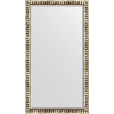 Зеркало Evoform Exclusive Floor 202х112 BY 6161 с фацетом в багетной раме - Серебряный акведук 93