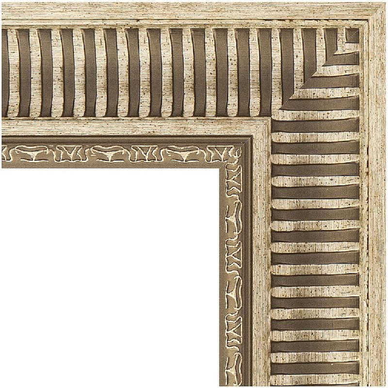 Зеркало Evoform Exclusive Floor 202х112 BY 6161 с фацетом в багетной раме - Серебряный акведук 93, купить, цена, заказать, магазин, доставка, скидка, промокод, купить, цена, заказать, магазин, доставка, скидка, промокод