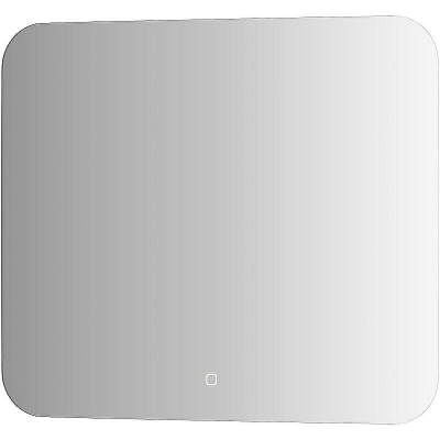 Зеркало Defesto Opti 70x60 DF 2806SH с подсветкой 23W-4500К/Сенсорный выключатель/Нейтральный белый свет