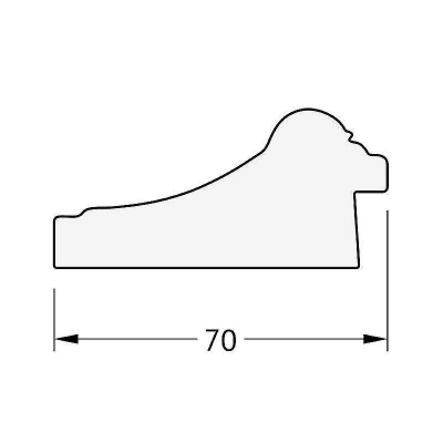Зеркало Evoform Octagon 63х63 BY 3674 в багетной раме - Состаренная бронза с плетением 70