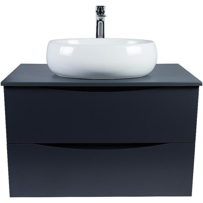 Тумба под раковину Bond Cube 80 T07807 подвесная Серая матовая, купить, цена, заказать, магазин, доставка, скидка, промокод, купить, цена, заказать, магазин, доставка, скидка, промокод