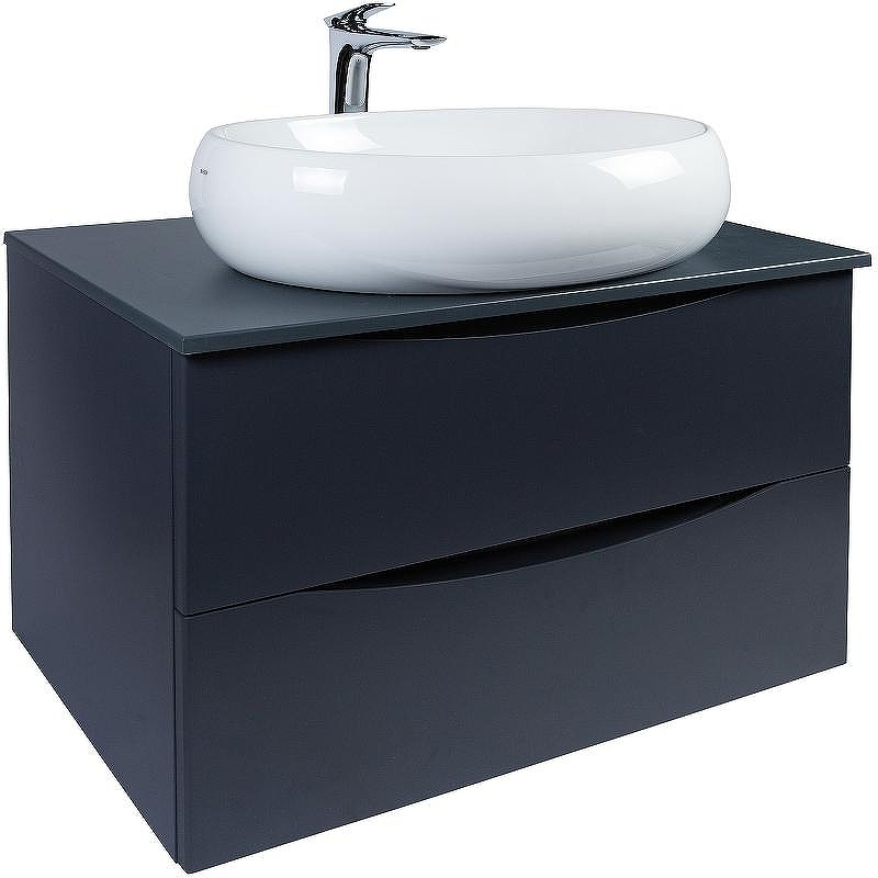 Тумба под раковину Bond Cube 80 T07807 подвесная Серая матовая, купить, цена, заказать, магазин, доставка, скидка, промокод, купить, цена, заказать, магазин, доставка, скидка, промокод