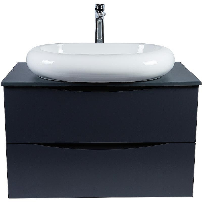 Тумба под раковину Bond Cube 80 T07807 подвесная Серая матовая, купить, цена, заказать, магазин, доставка, скидка, промокод, купить, цена, заказать, магазин, доставка, скидка, промокод