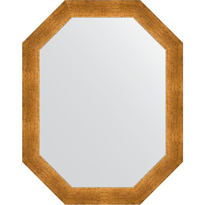 Зеркало Evoform Octagon 55x70 BY 7038 в багетной раме - Травленое золото 59, купить, цена, заказать, магазин, доставка, скидка, промокод, купить, цена, заказать, магазин, доставка, скидка, промокод