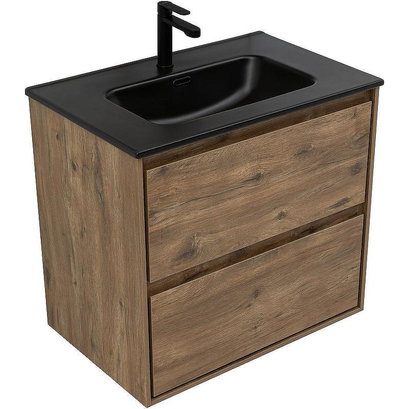 Тумба под раковину Aquanet Милан 70 336378 подвесная Дуб рустикальный, купить, цена, заказать, магазин, доставка, скидка, промокод, купить, цена, заказать, магазин, доставка, скидка, промокод