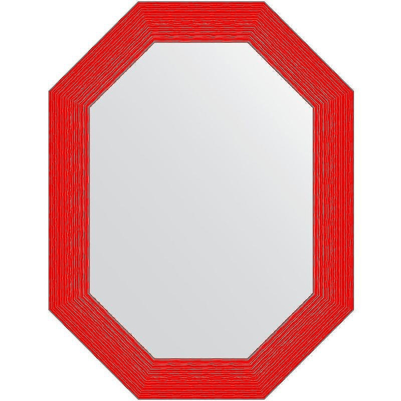 Зеркало Evoform Polygon 86х66 BY 7299 в багетной раме - Красная волна 89, купить, цена, заказать, магазин, доставка, скидка, промокод, купить, цена, заказать, магазин, доставка, скидка, промокод