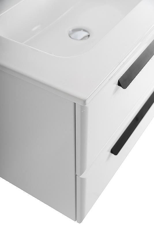 Тумба под раковину Cezares Eco-Cer-N 100 L ECO-CER-N-1000-2C-1A-SO-BL-L подвесная Bianco Lucido без ручек, купить, цена, заказать, магазин, доставка, скидка, промокод, купить, цена, заказать, магазин, доставка, скидка, промокод