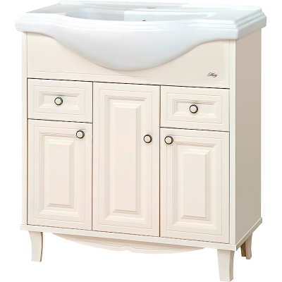 Тумба с раковиной Misty Шармель 80 УТ000001877 Бежевая